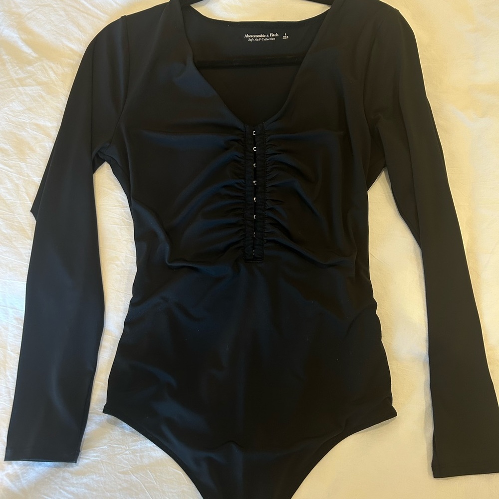Black Long Sleeve Bodysuit